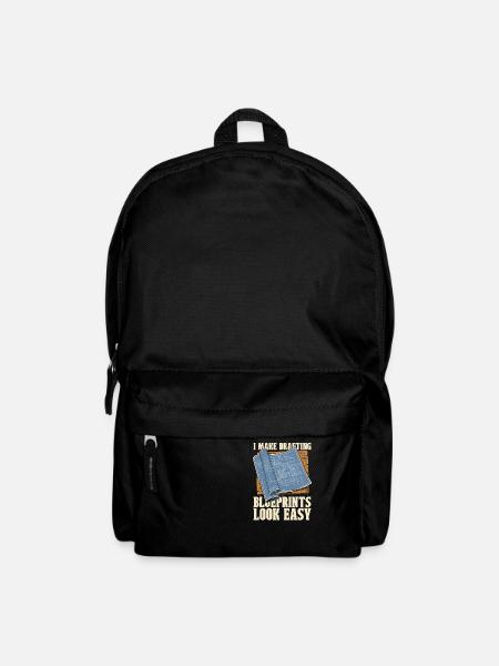 Verfasser - Rucksack - Schwarz