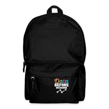 Data Or It Didn't Happen For Student - Backpack - black - Front