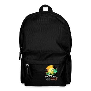 Turtle Rock N Roll Since 1998 Birthday - Backpack - black - Front