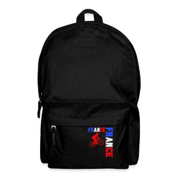 drapeau france cadeau, cadeau france drapeau Vélo - Sac à dos - noir - Devant