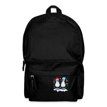 Blaufußtölpel Seevögel Weihnachten - Rucksack - Schwarz - Vorne