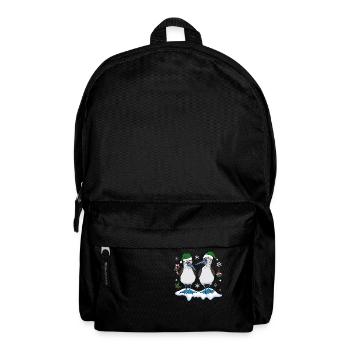 Blue-footed boobies seabirds Christmas - Backpack - black - Front