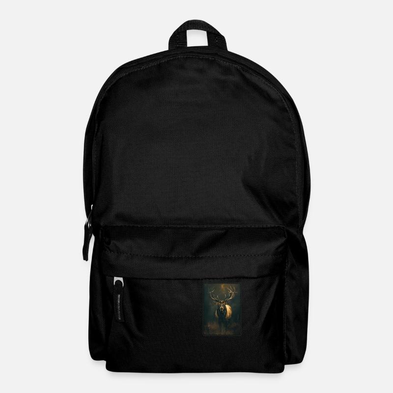 Elche Elch - Rucksack - Schwarz
