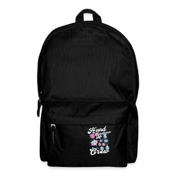 Hand sanitizer Hand washing - Backpack - black - Front