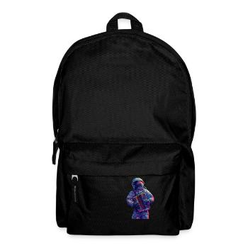 Astronaut Akkordeon - Rucksack - Schwarz - Vorne