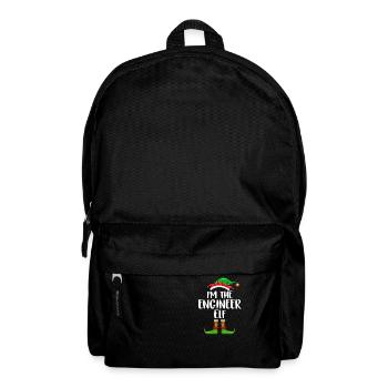 I'm The Engineer Elf Shirt Matching Family - Rucksack - Schwarz - Vorne