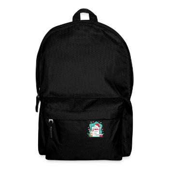 USIN Noël USIN : vilain, gentil, inarrêtable - Sac à dos - noir - Devant