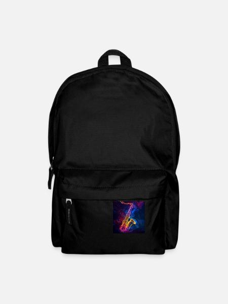 Saxophon - Rucksack - Schwarz