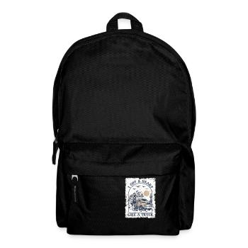 J’ai un cœur comme un camion - Sac à dos - noir - Devant