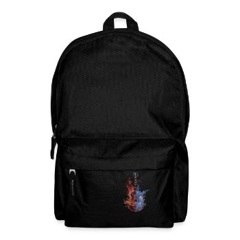 Gitarre - Rucksack - Schwarz - Vorne