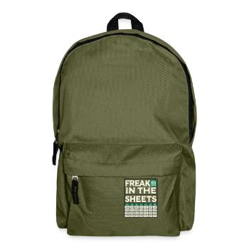 Freak in den Laken - Rucksack - Olivgrün - Vorne