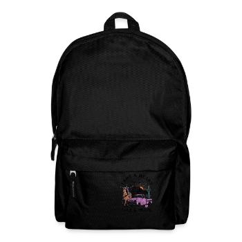 J’ai un cœur comme un camion - Sac à dos - noir - Devant