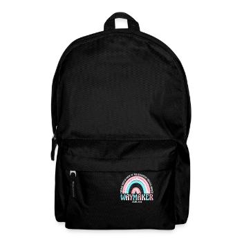 Wegweiser, Versprechenshüter, Wundertäter - Rucksack - Schwarz - Vorne