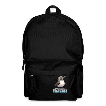 Blue-footed booby - Backpack - black - Front