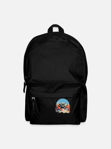 Krabbe Krabben - Rucksack - Schwarz