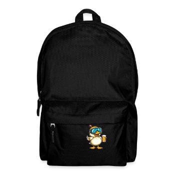 Ente Ski Bier - Rucksack - Schwarz - Vorne