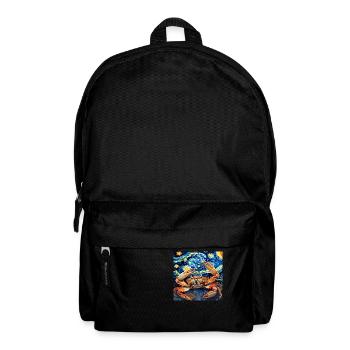 Krabbe - Rucksack - Schwarz - Vorne