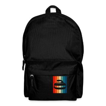 Curling Sport Curling - Rucksack - Schwarz - Vorne