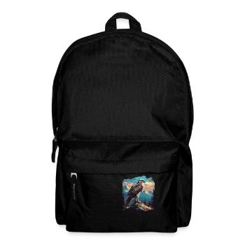 Faucon Faucon - Sac à dos - noir - Devant