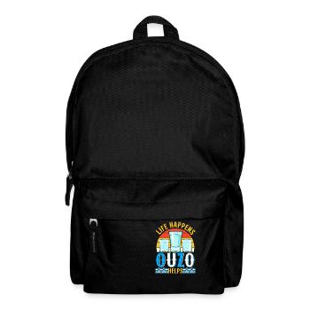 Griechenland Ouzo - Rucksack - Schwarz - Vorne