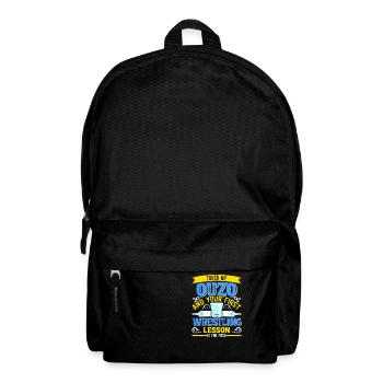 Griechenland Ouzo - Rucksack - Schwarz - Vorne