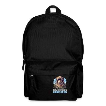 Hamster - Rucksack - Schwarz - Vorne