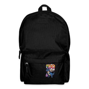 100e jour d’école 100 jour d’école des enfants - Sac à dos - noir - Devant