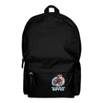 Hippopotamus Hippopotamus - Backpack - black - Front