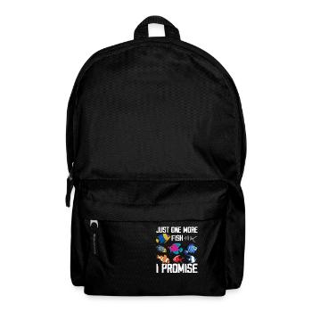 Juste un poisson de plus, je vous promets l’aquascaping - Sac à dos - noir - Devant