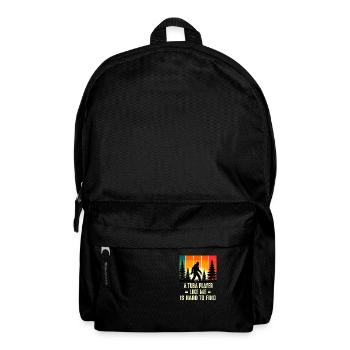 Tuba Player Ist Schwer Zu Finden, Lustiger Bigfoot Sasquat - Rucksack - Schwarz - Vorne