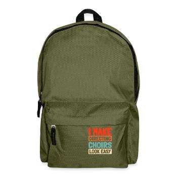 Creative Director - Backpack - olive green - Front
