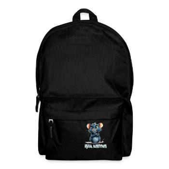 Lustige Ratte Mit Spruch, Igitt, Menschen - Rucksack - Schwarz - Vorne