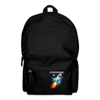 ROCKET MARS FUTURE HAS BEGUN - Backpack - black - Front