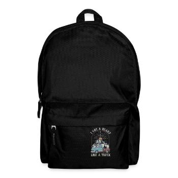 I Got A Heart Like A Truck - Backpack - black - Front