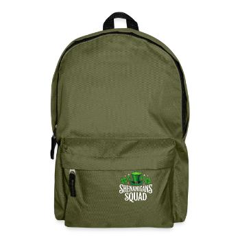 Shenanigans Squad - Backpack - olive green - Front