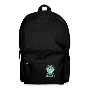 I Decided To Go Green Planet Earth Day - Backpack - black - Front