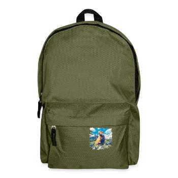 Marmots Groundhog - Backpack - olive green - Front