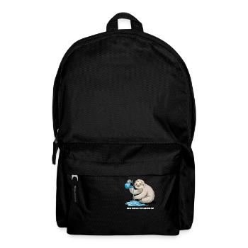 Aquarius Sloth: Do It Your Way - Backpack - black - Front