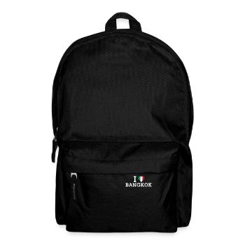 I Love Bangkok Cool Italy Lover Wrong Flag Heart - Backpack - black - Front