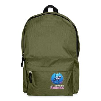 Haie Hai - Rucksack - Olivgrün - Vorne
