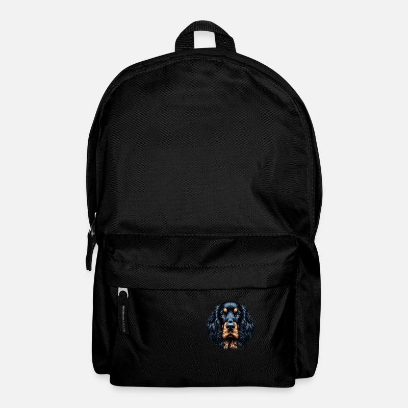 Hundegesicht - Gordon Setter - Rucksack - Schwarz