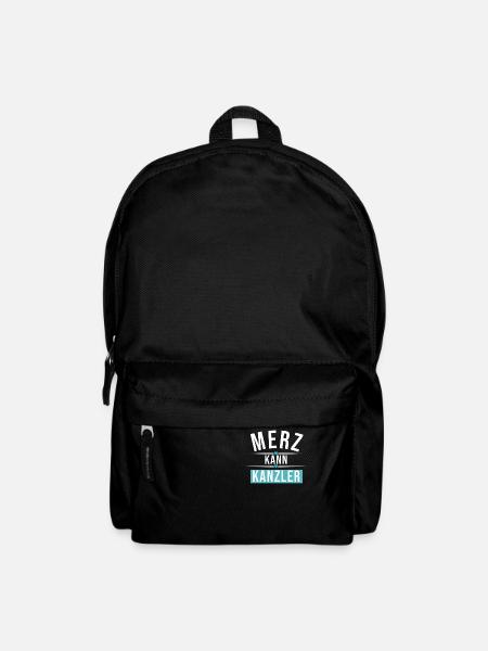 Merz kann Kanzler - Rucksack - Schwarz