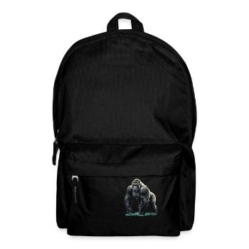 Mountain gorillas Mountain gorilla - Backpack - black - Front