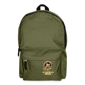 Mice Mouse - Backpack - olive green - Front
