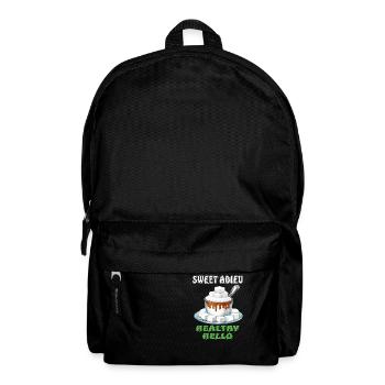 SUGAR SWEET ADIEU HEALTHY HELLO - Backpack - black - Front