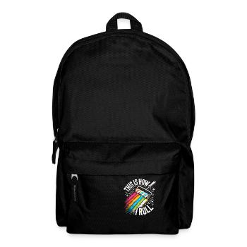 So läuft das bei mir - Rucksack - Schwarz - Vorne