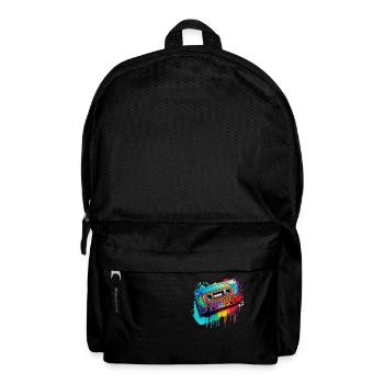 Cassette musicale - Sac à dos - noir - Devant