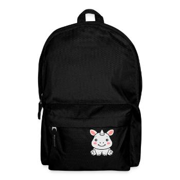 Nashorn - Rucksack - Schwarz - Vorne