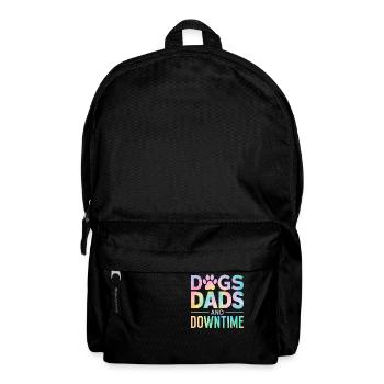 Dog Dad Gifts for Men - Rucksack - Schwarz - Vorne
