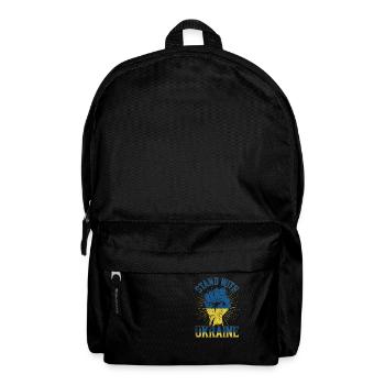 Support for Ukraine - Backpack - black - Front